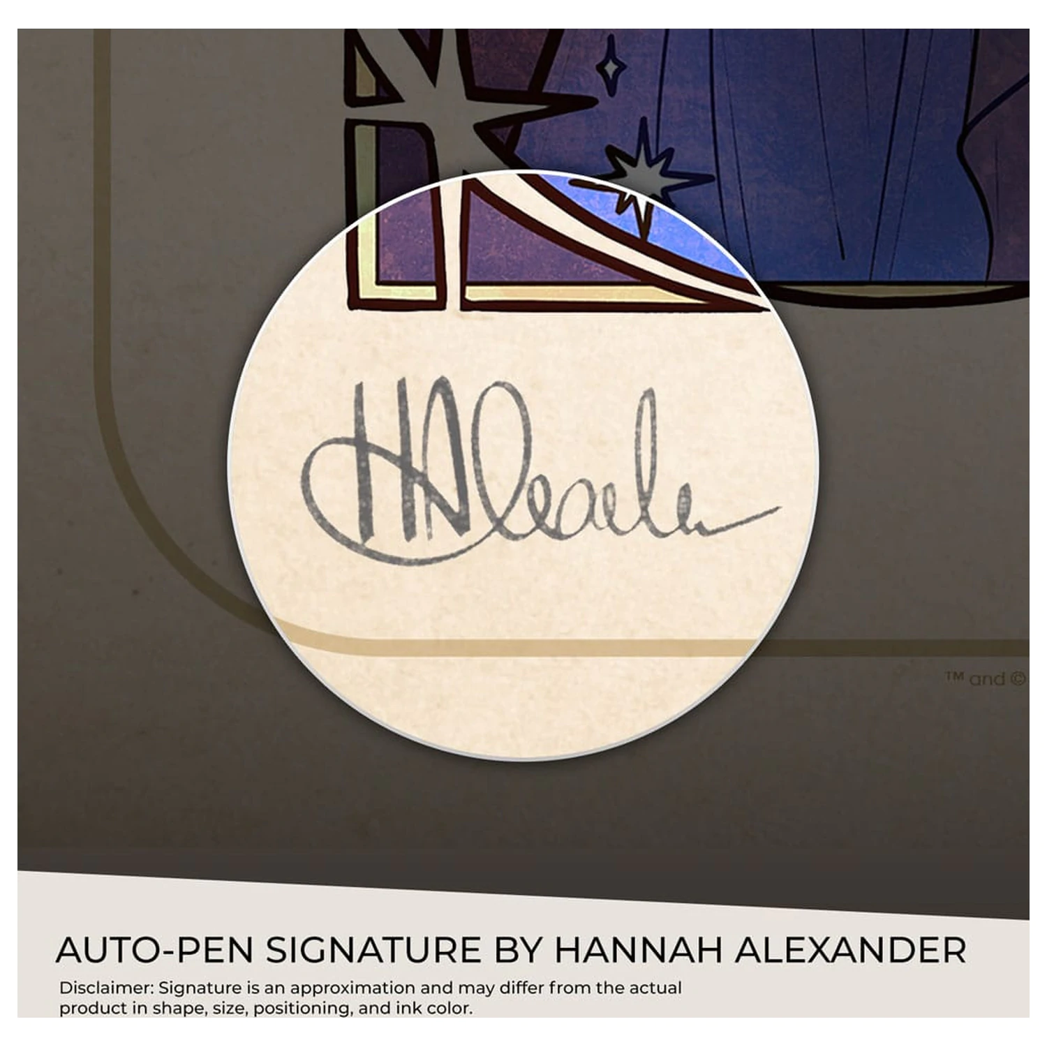 Critical Role Art Print Matthew Mercer: 10th Anniversary Art Nouveau Illustrationen 46 x 28 cm - ungerahmt Produktfoto