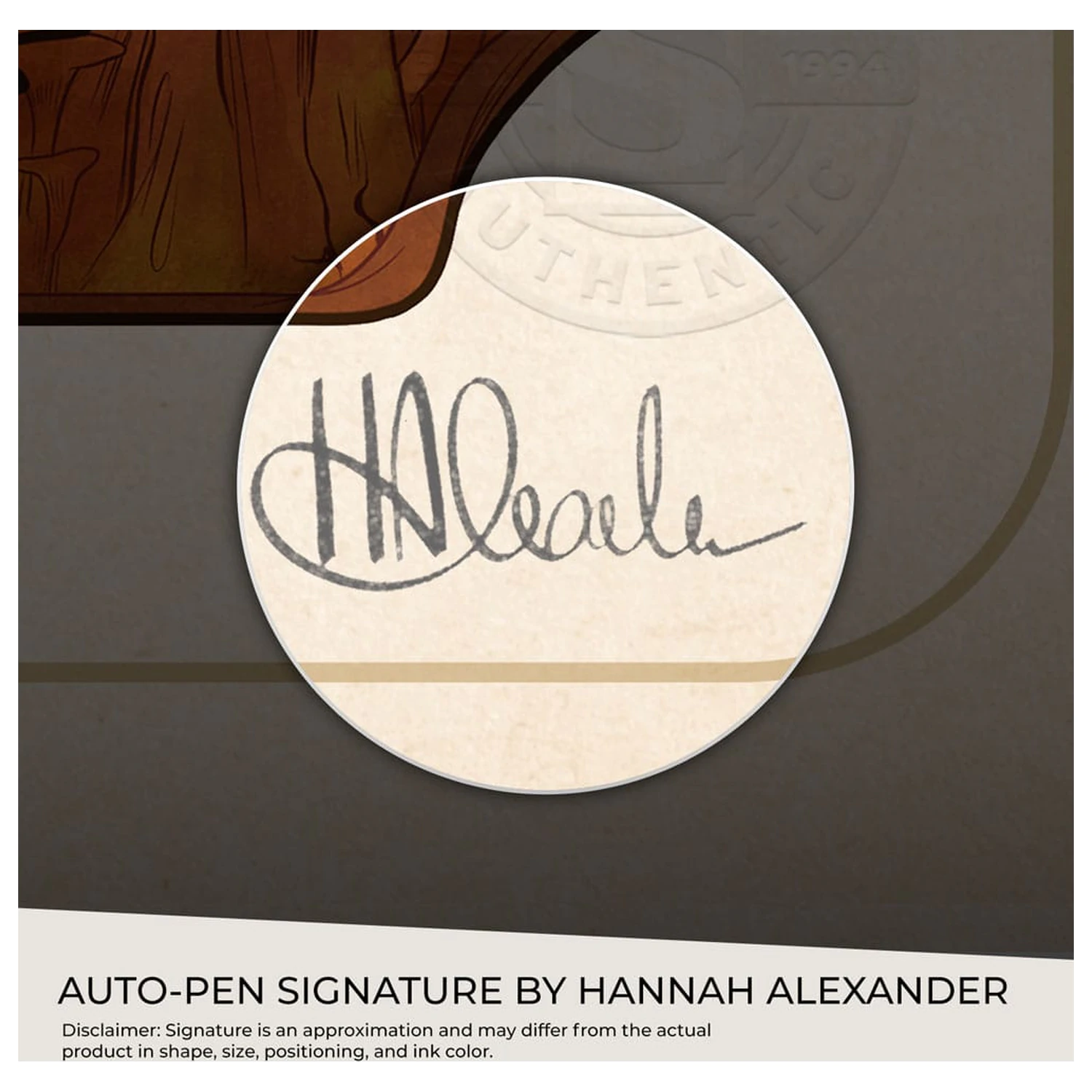 Critical Role Kunstdruck Travis Willingham: 10th Anniversary Art Nouveau Illustrations 46 x 28 cm - ungerahmt Produktfoto