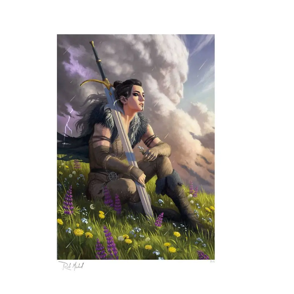 Critical Role Kunstdruck Yasha Nydoorin: Champion of the Stormlord 61 x 46 cm - ungerahmt Produktfoto