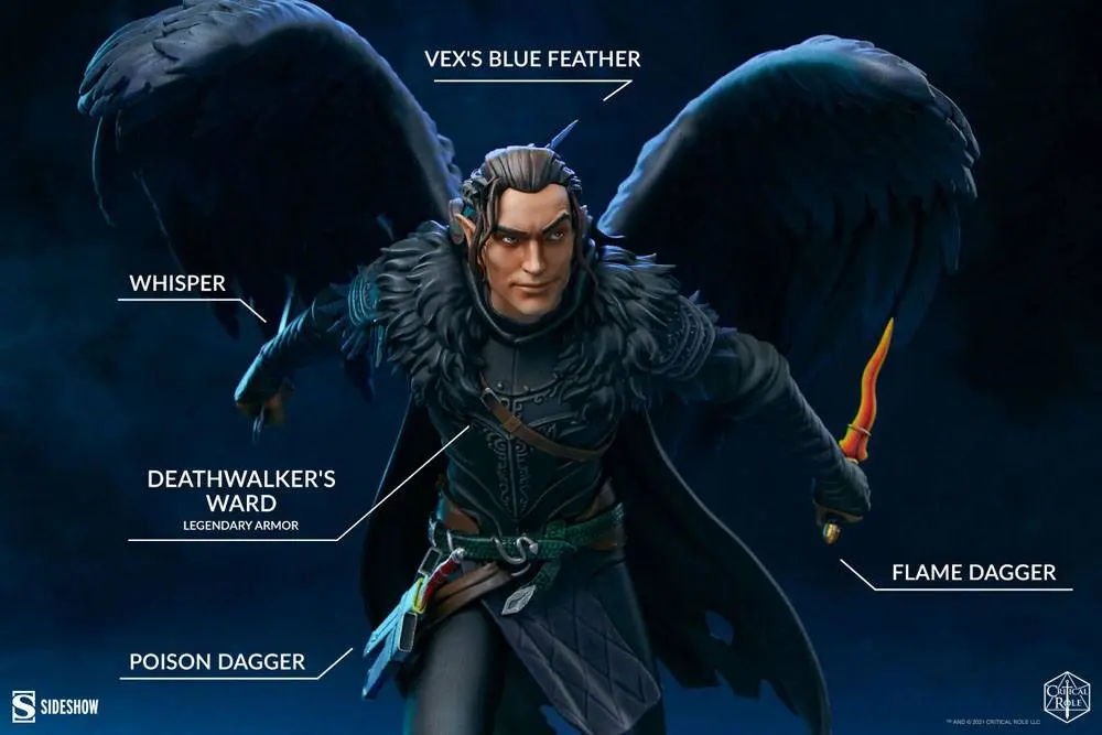 Critical Role PVC Statue Vax - Vox Machina 30 cm Produktfoto