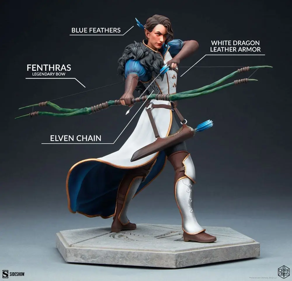 Critical Role PVC Statue Vex - Vox Machina 29 cm Produktfoto
