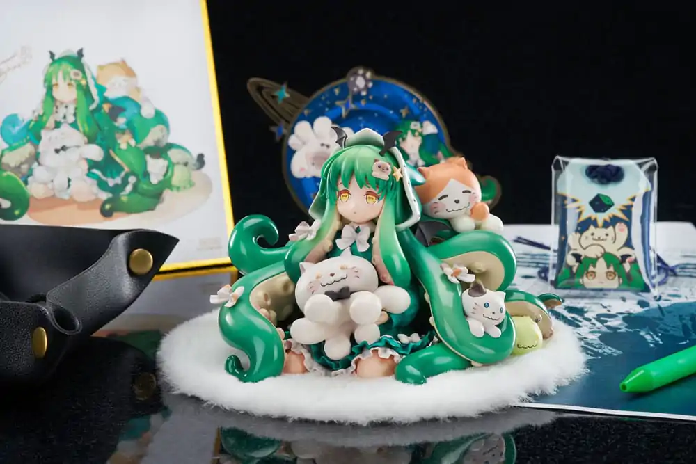 Cthulhu PVC Statue Meowthulhu Pajamas Party 10 cm Produktfoto