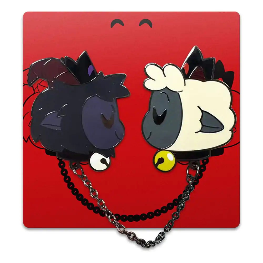 Cult of The Lamb Anstecker Goat & Lamb 5 cm Produktfoto