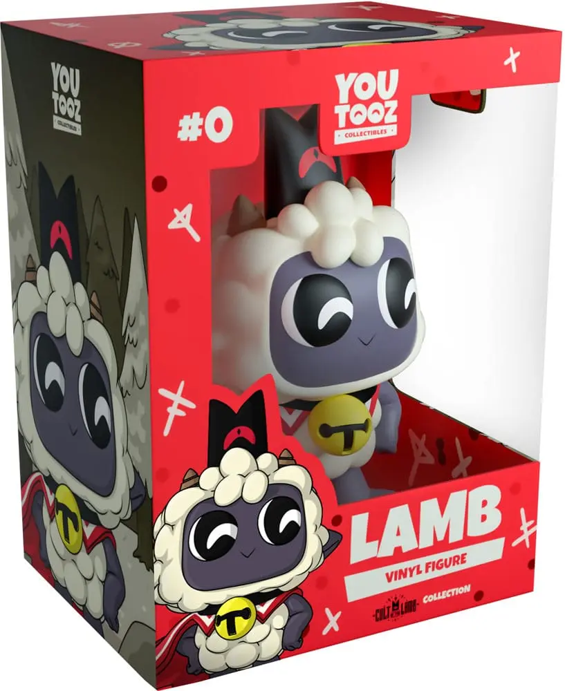 Cult of The Lamb Vinyl Figur Lamb 9 cm Produktfoto