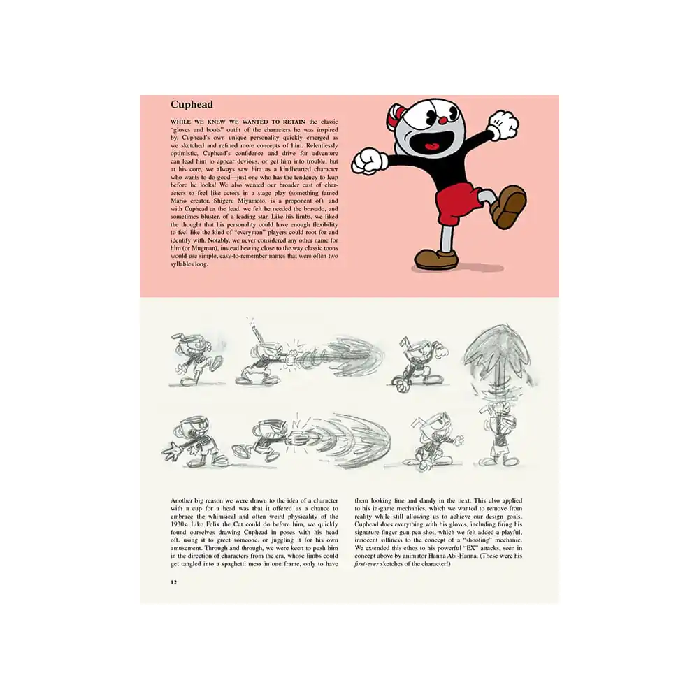 Cuphead Kunstbuch The Art of Cuphead Produktfoto