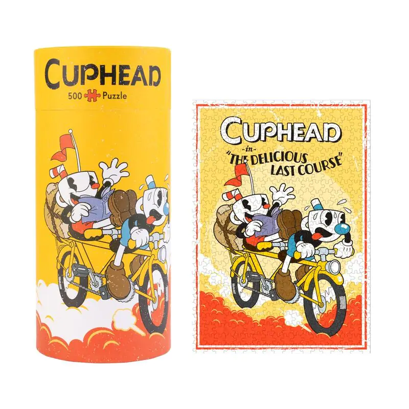 Cuphead Delicious Last Course Puzzle 500St Produktfoto