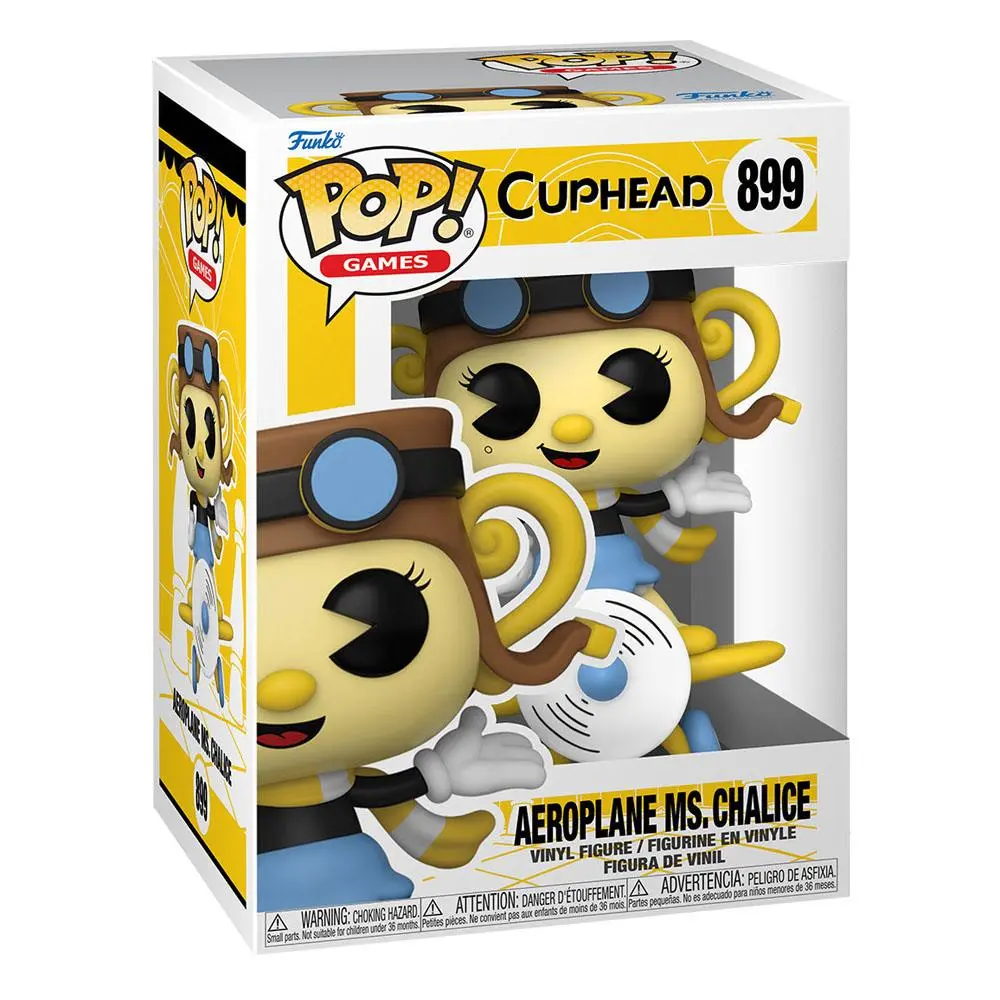 Cuphead POP! Games Vinyl Figur Aeroplane Chalice 9 cm Produktfoto