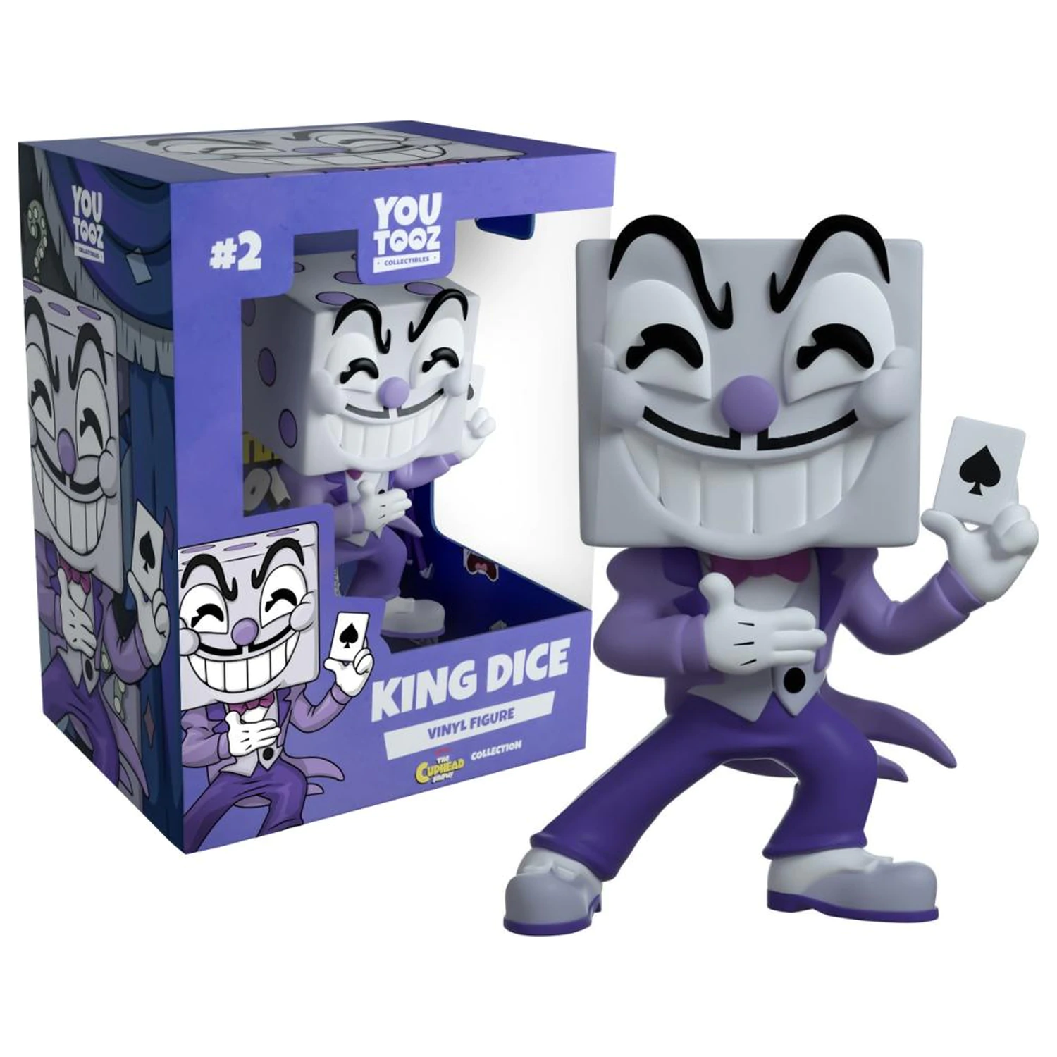 Cuphead King Dice Figur Youtooz 11cm Produktfoto