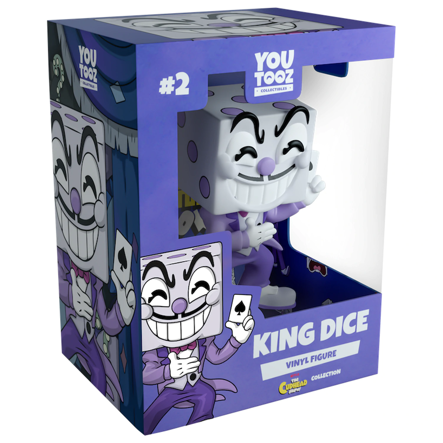 Cuphead King Dice Figur Youtooz 11cm Produktfoto