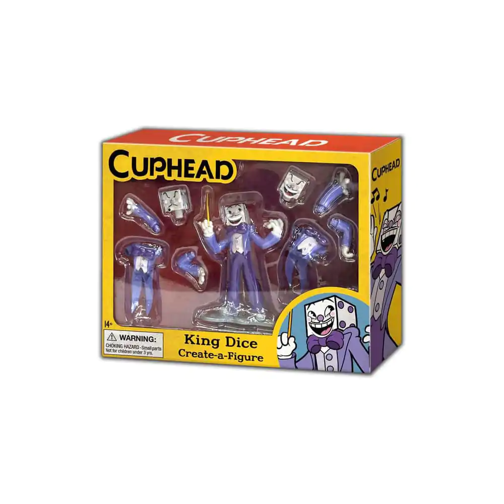 Cuphead Create a Figure Minifigur König Würfel termékfotó