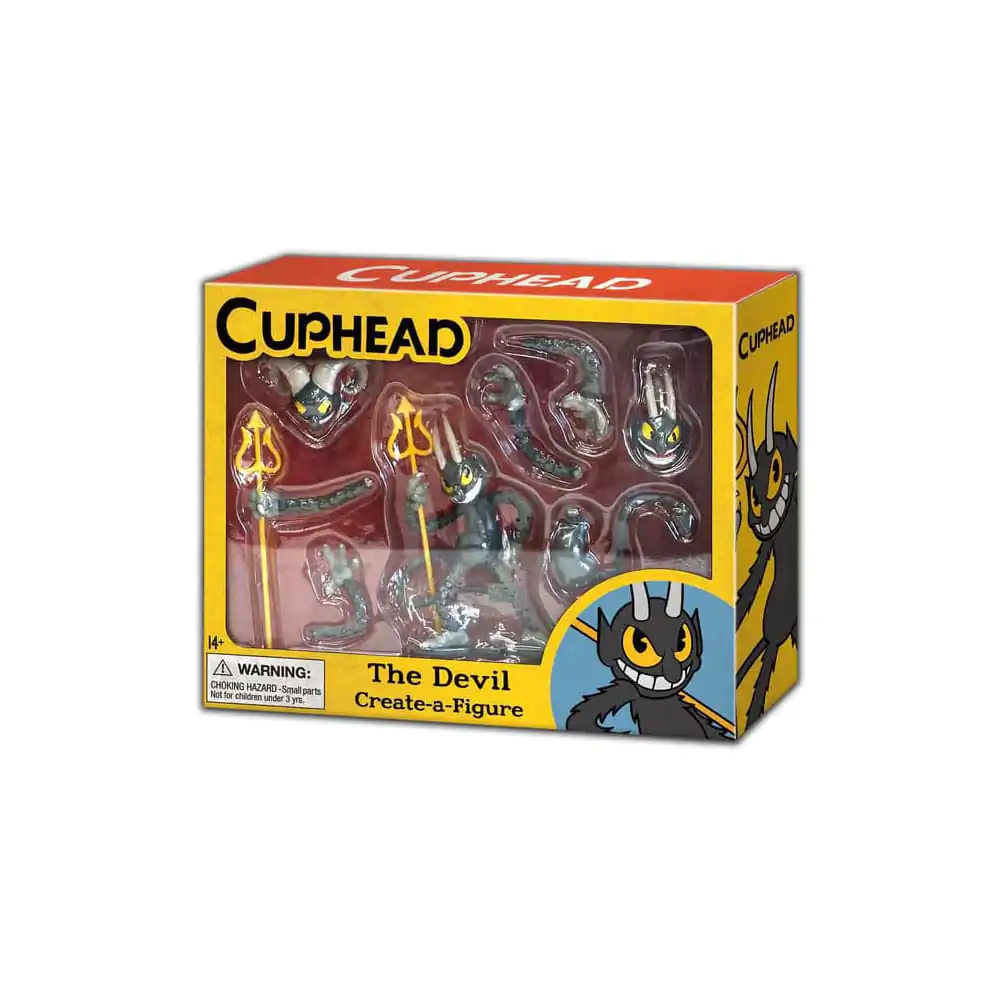 Cuphead Create a Figure Minifigur Der Teufel termékfotó