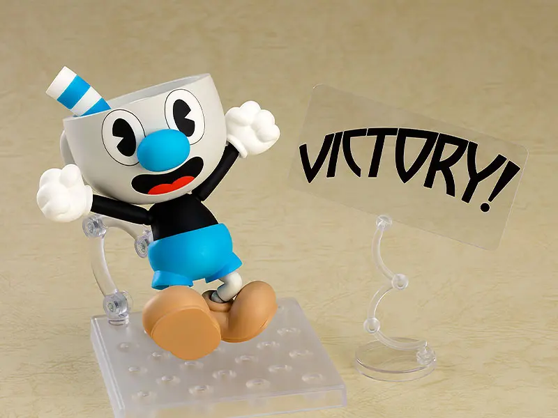 Cuphead Nendoroid Actionfigur Mugman 10 cm Produktfoto
