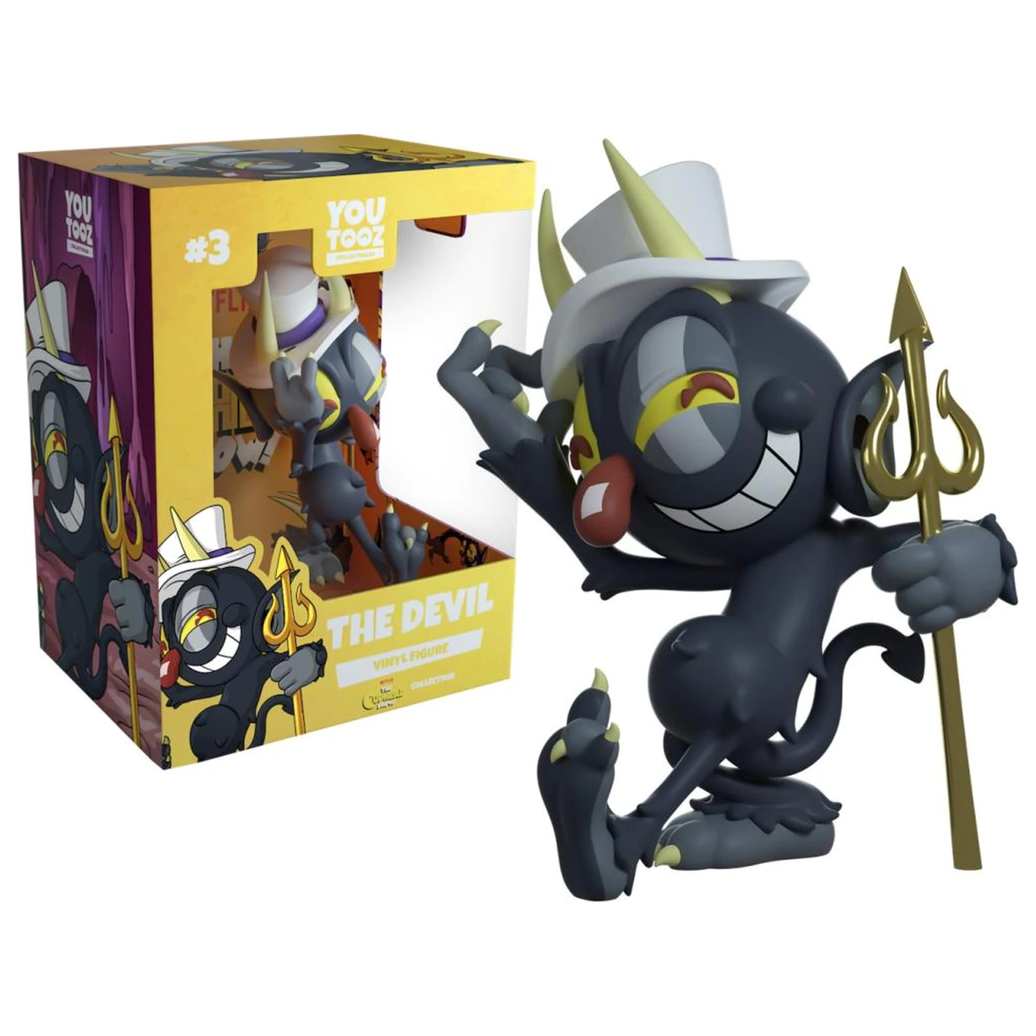 Cuphead - The Devil Figur Youtooz 12 Zentimeter Produktfoto