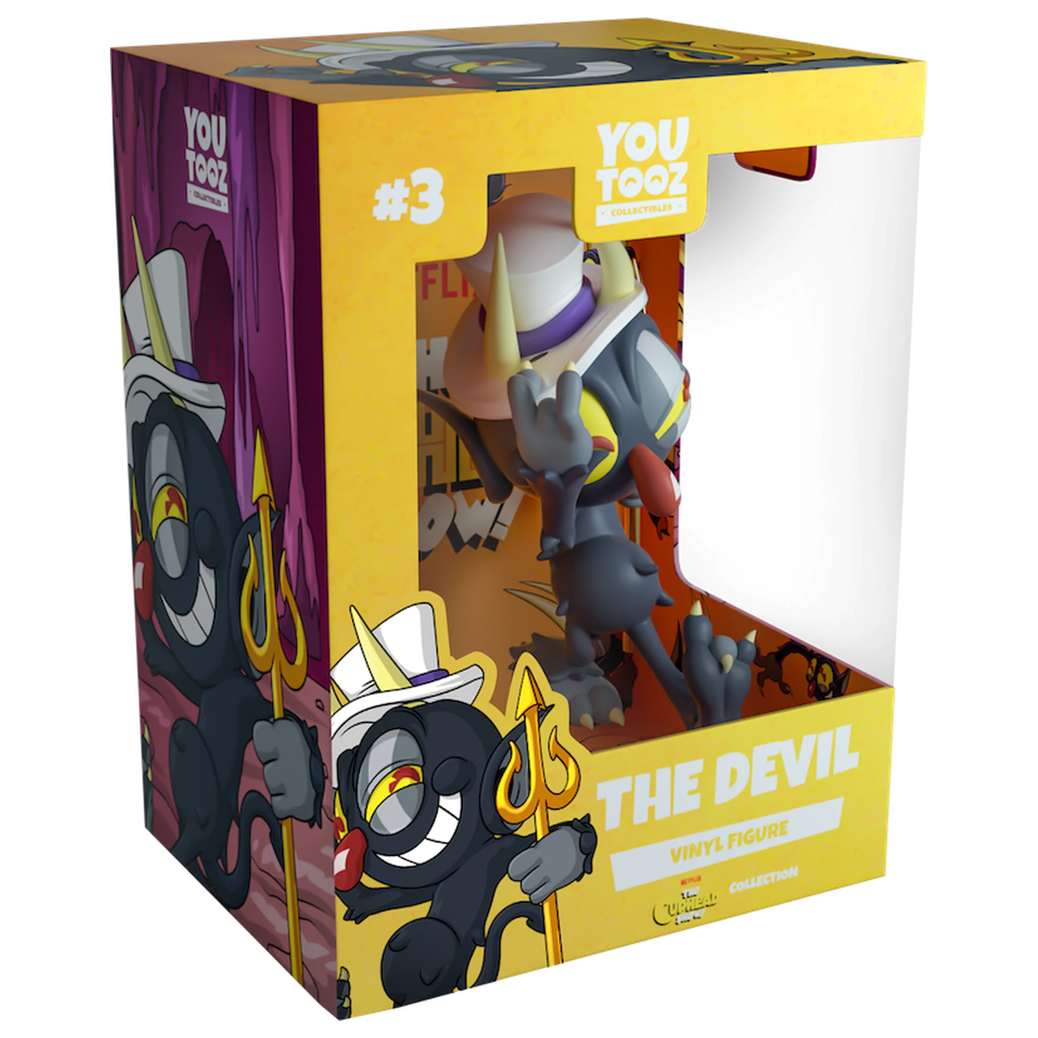 Cuphead - The Devil Figur Youtooz 12 Zentimeter Produktfoto