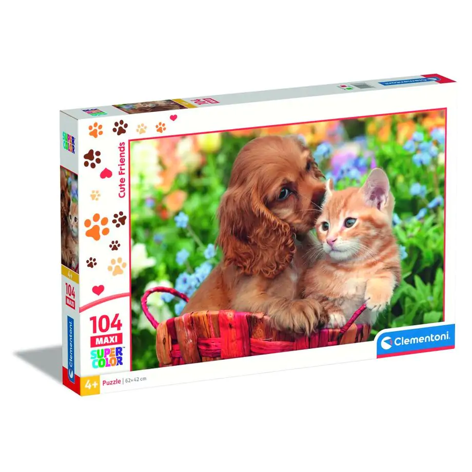 Cute Friends maxi Puzzle 104St Produktfoto