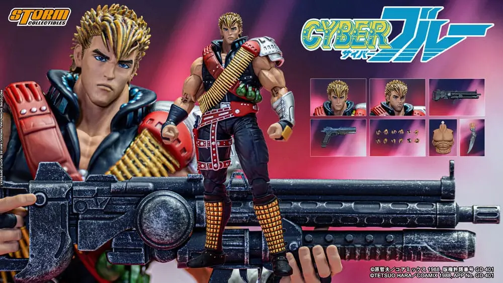 Cyber Blue Actionfigur 1/12 Blue 18 cm Produktfoto