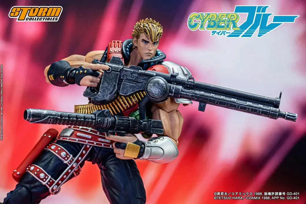 Cyber Blue Actionfigur 1/12 Blue 18 cm Produktfoto