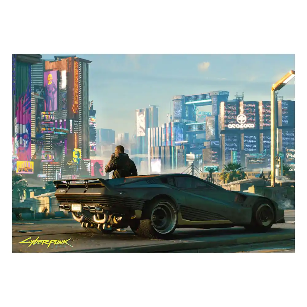 Cyberpunk 2077 Gaming Puzzle Mercenary on the Rise (1000 Teile) termékfotó