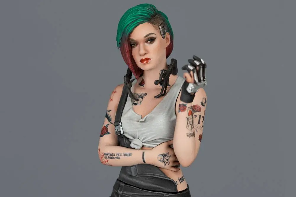 Cyberpunk 2077 PVC Statue Judy Alvarez 23 cm Produktfoto