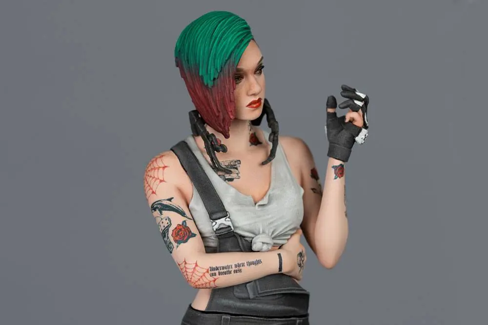Cyberpunk 2077 PVC Statue Judy Alvarez 23 cm Produktfoto