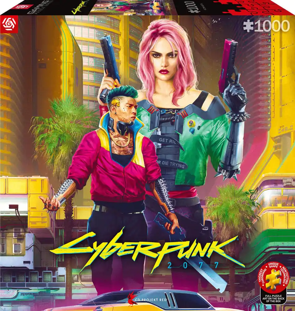 Cyberpunk 2077 Puzzle Kitsch Style (1000 Teile) Produktfoto