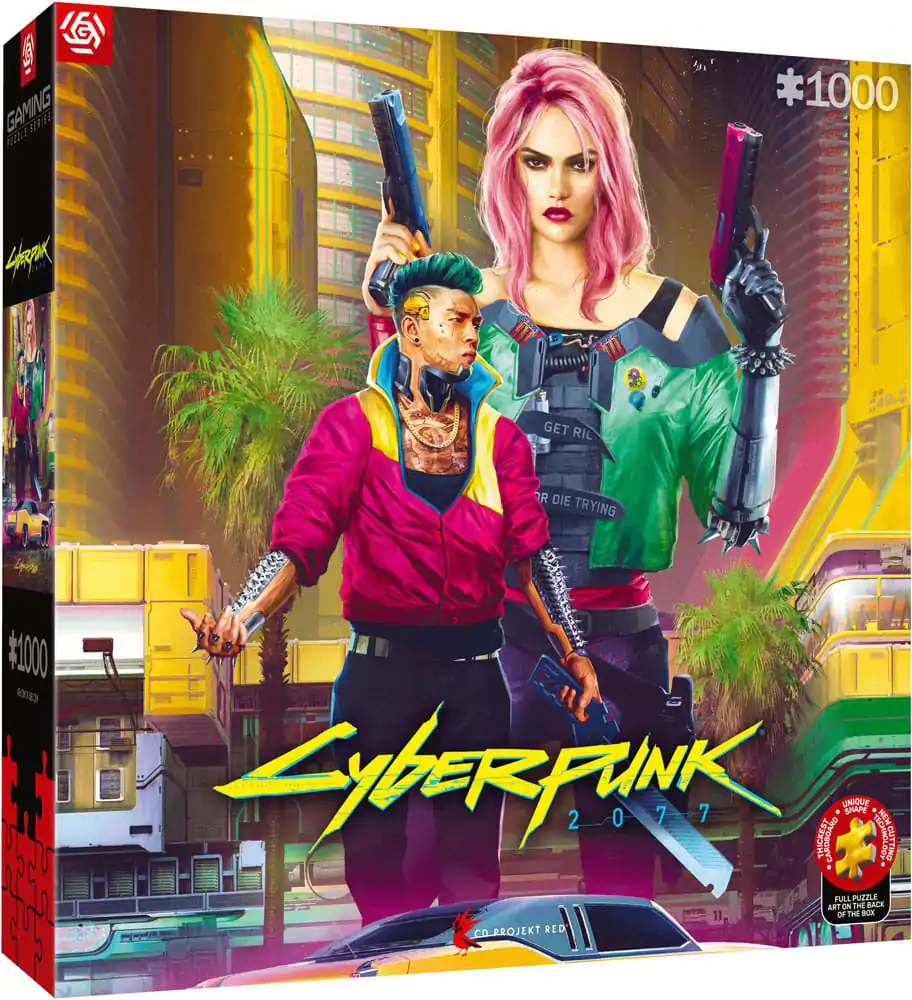 Cyberpunk 2077 Puzzle Kitsch Style (1000 Teile) Produktfoto