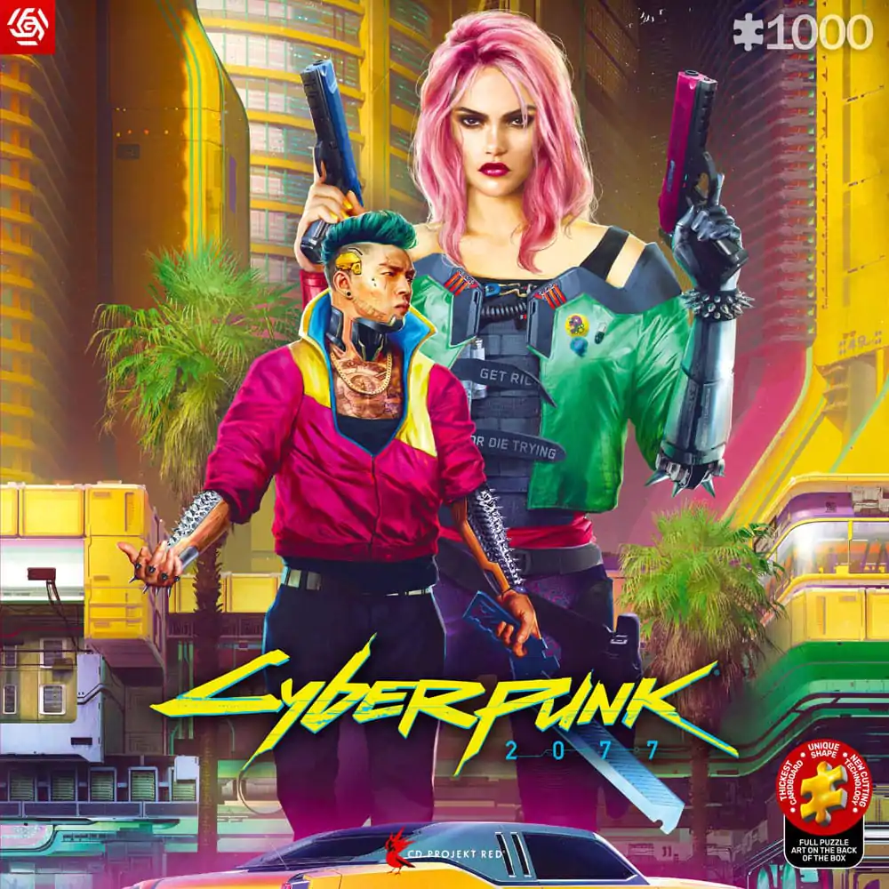 Cyberpunk 2077 Puzzle Kitsch Style (1000 Teile) Produktfoto