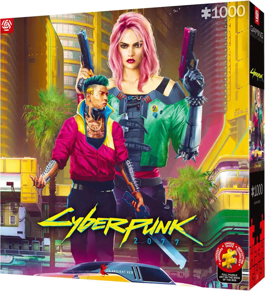 Cyberpunk 2077 Puzzle Kitsch Style (1000 Teile) Produktfoto