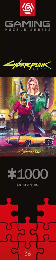 Cyberpunk 2077 Puzzle Kitsch Style (1000 Teile) Produktfoto