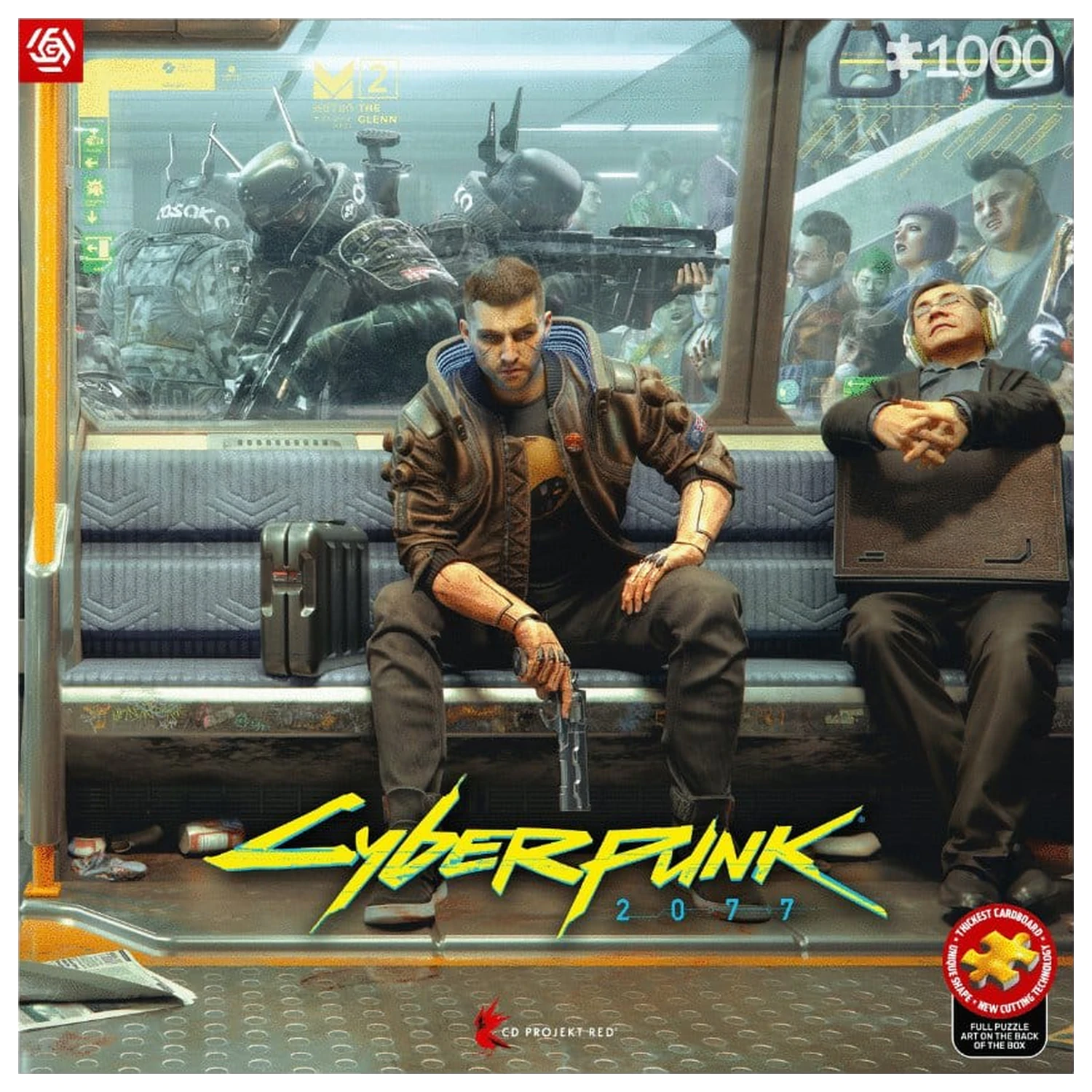Cyberpunk 2077 Puzzle Metro (1000 Teile) Produktfoto