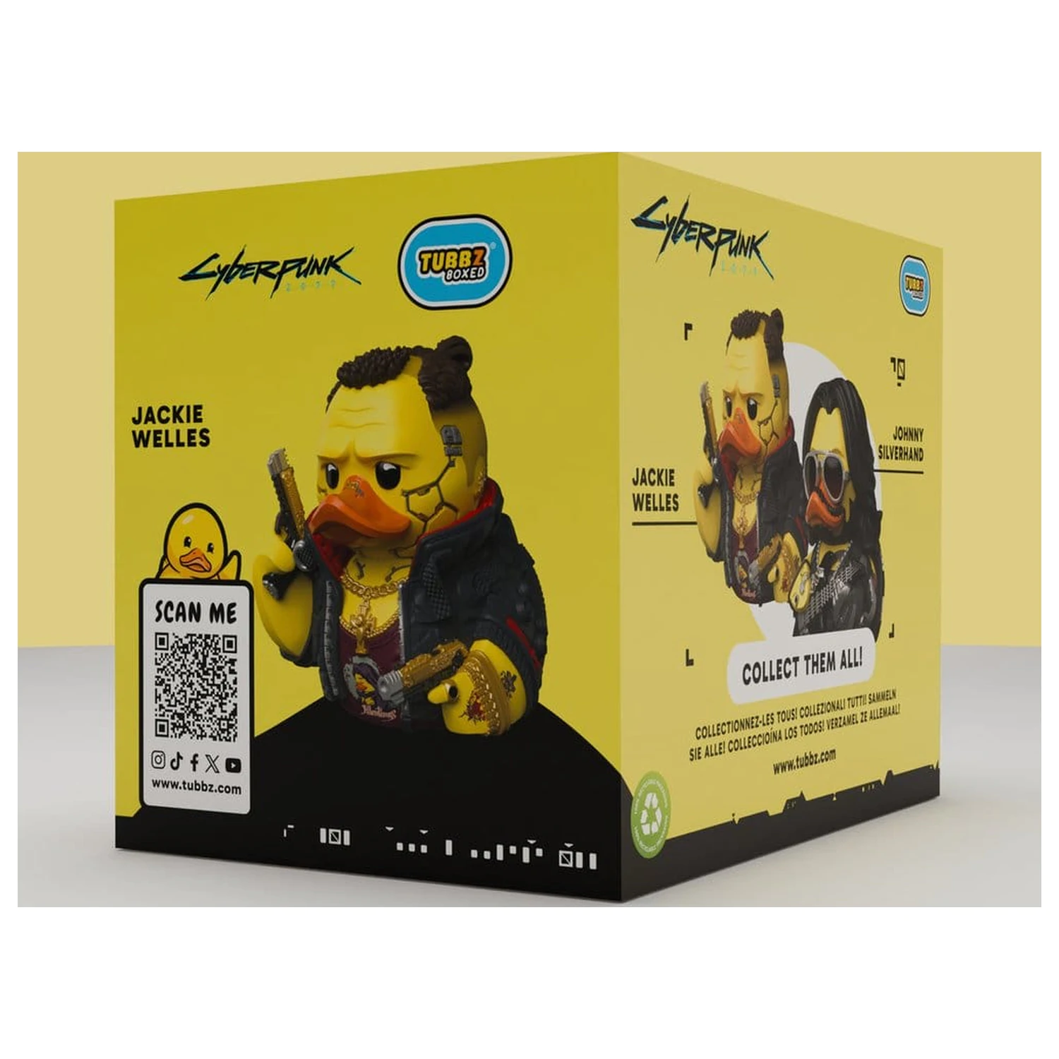 Cyberpunk 2077 Tubbz PVC Figur Jackie Welles Boxed Edition 10 cm Produktfoto