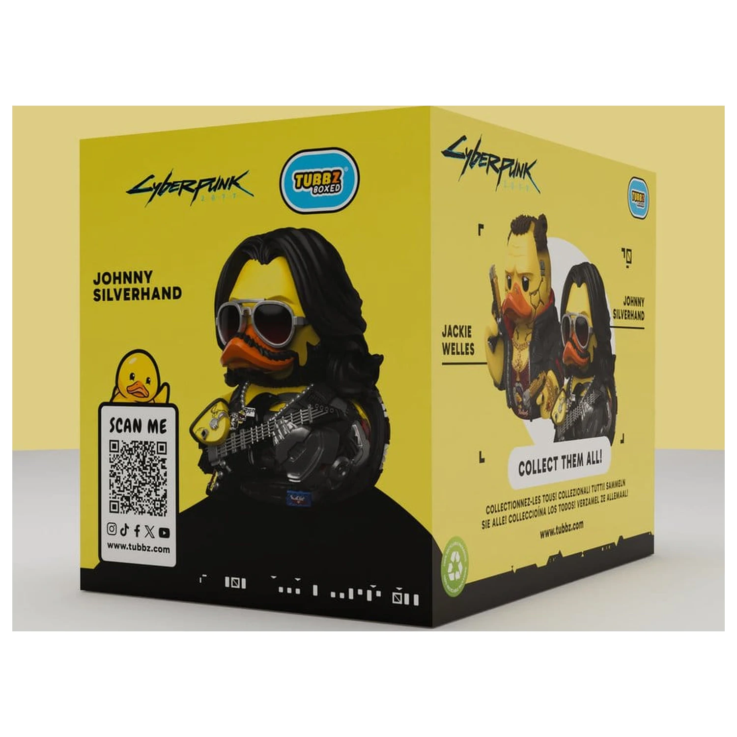 Cyberpunk 2077 Tubbz PVC Figur Johnny Silverhand Boxed Edition 10 cm Produktfoto