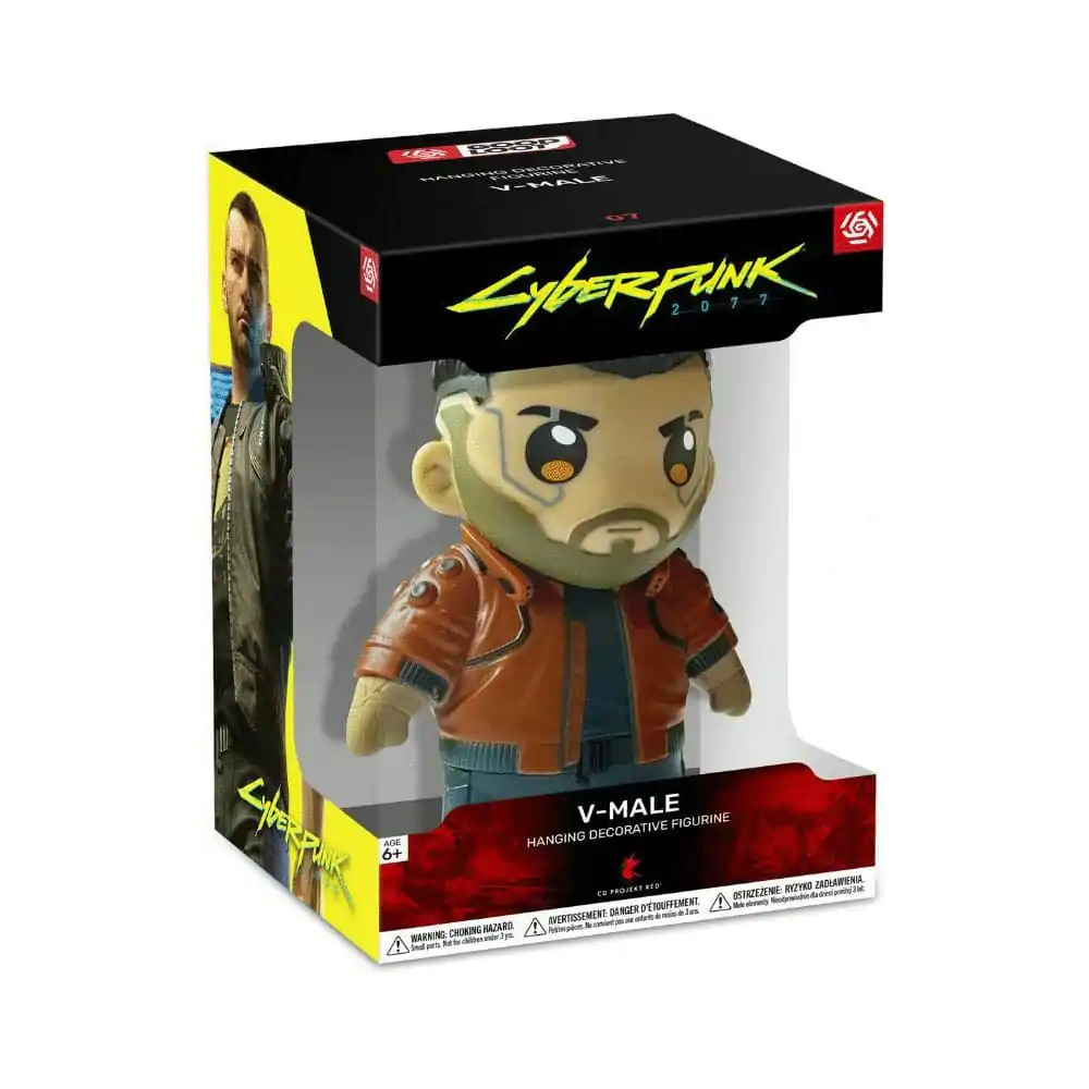 Cyberpunk 2077 Hängefigur V-Male 10 cm Produktfoto