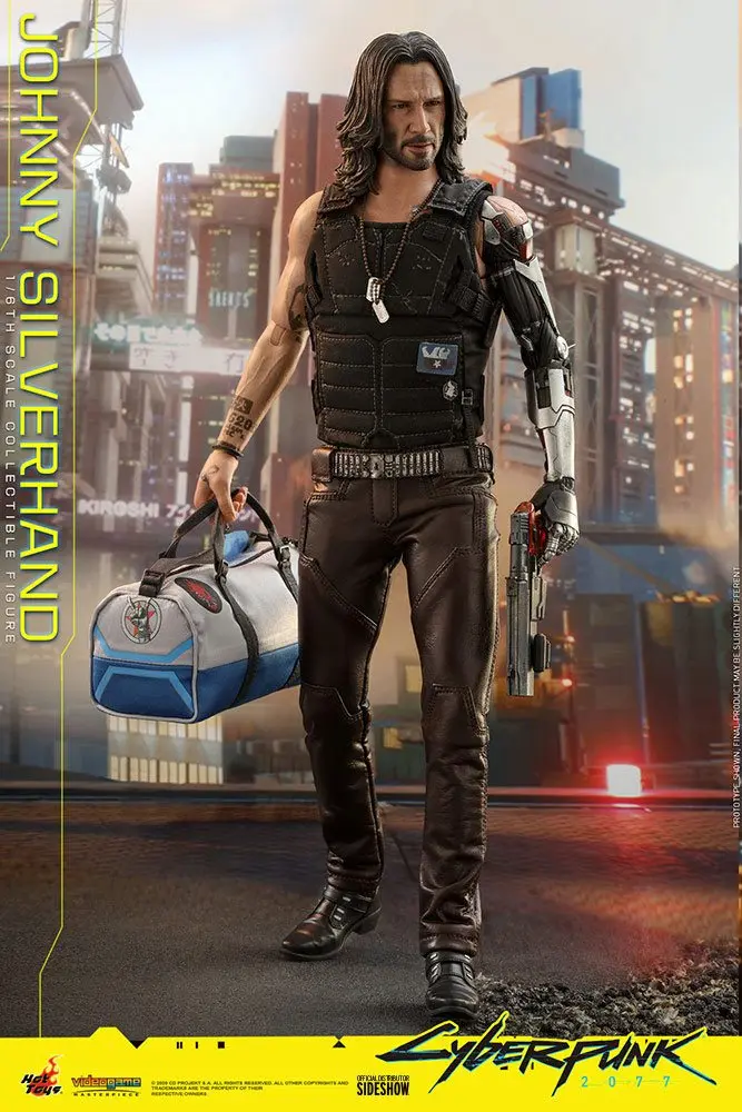 Cyberpunk 2077 Video Game Masterpiece Actionfigur 1/6 Johnny Silverhand 31 cm termékfotó