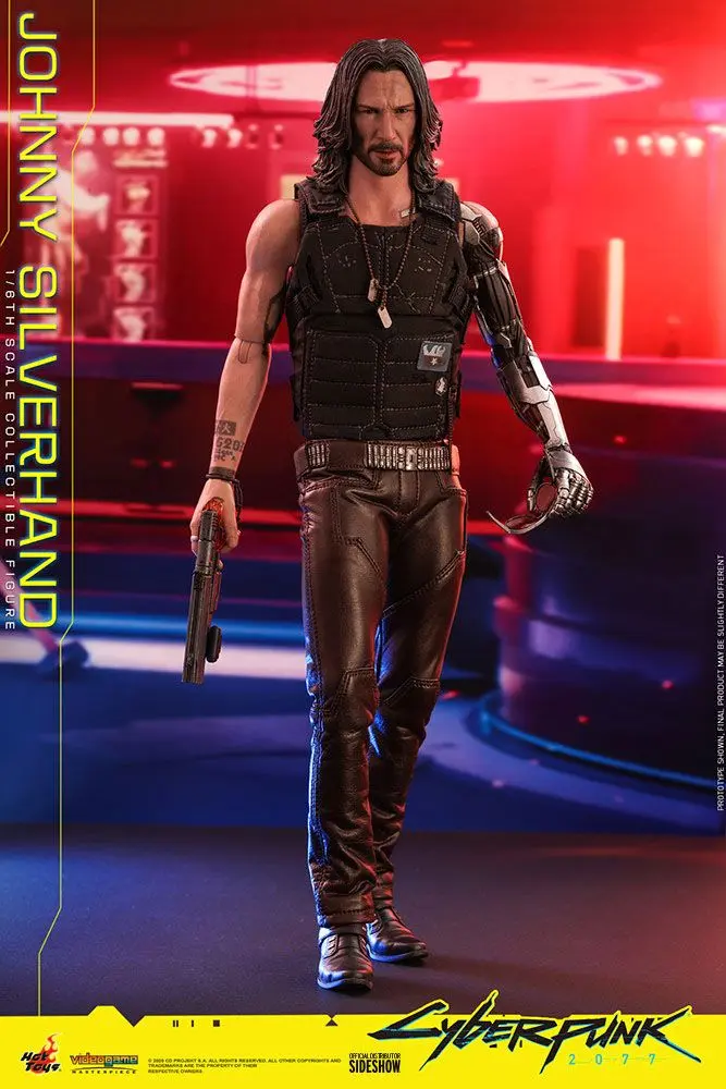 Cyberpunk 2077 Video Game Masterpiece Actionfigur 1/6 Johnny Silverhand 31 cm termékfotó