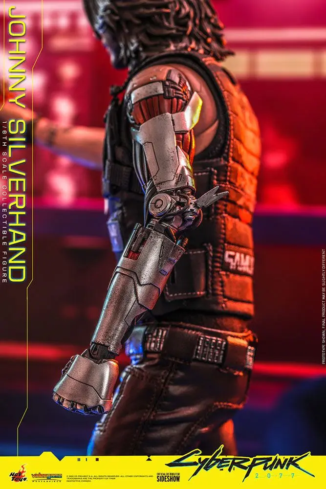 Cyberpunk 2077 Video Game Masterpiece Actionfigur 1/6 Johnny Silverhand 31 cm termékfotó