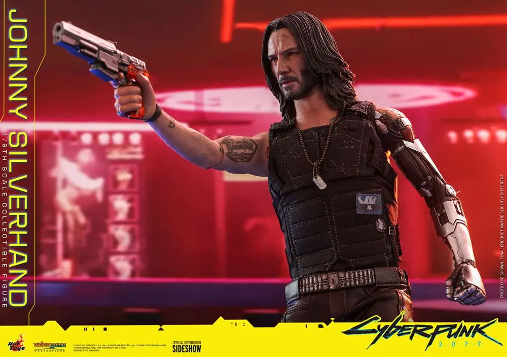 Cyberpunk 2077 Video Game Masterpiece Actionfigur 1/6 Johnny Silverhand 31 cm termékfotó