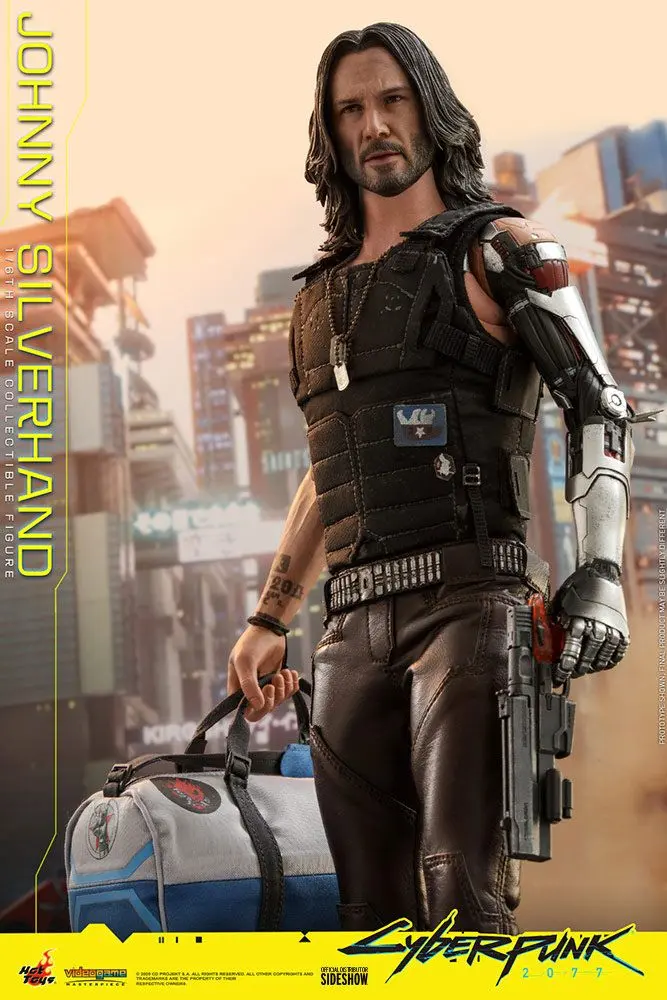 Cyberpunk 2077 Video Game Masterpiece Actionfigur 1/6 Johnny Silverhand 31 cm termékfotó