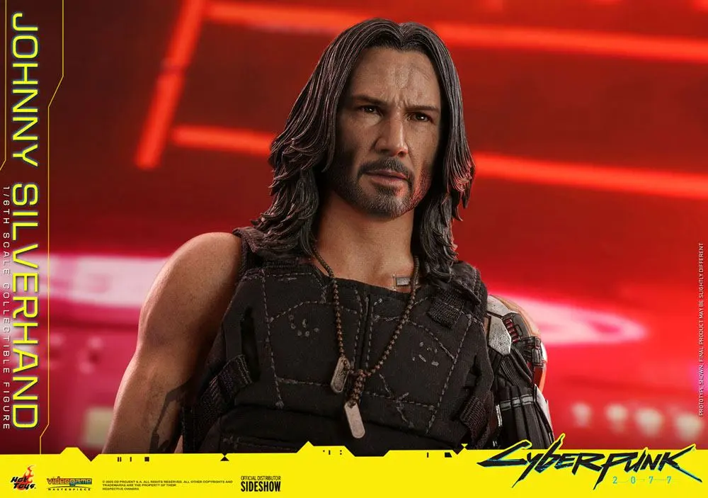 Cyberpunk 2077 Video Game Masterpiece Actionfigur 1/6 Johnny Silverhand 31 cm termékfotó