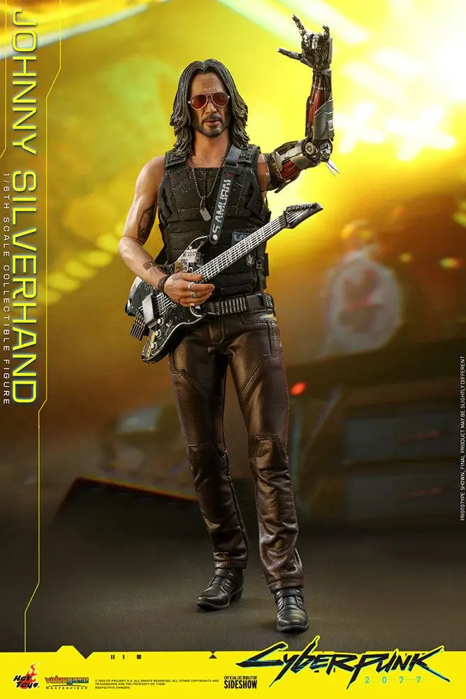 Cyberpunk 2077 Video Game Masterpiece Actionfigur 1/6 Johnny Silverhand 31 cm termékfotó