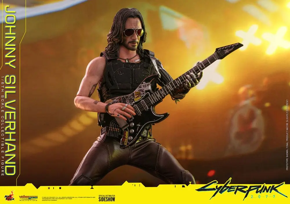 Cyberpunk 2077 Video Game Masterpiece Actionfigur 1/6 Johnny Silverhand 31 cm termékfotó