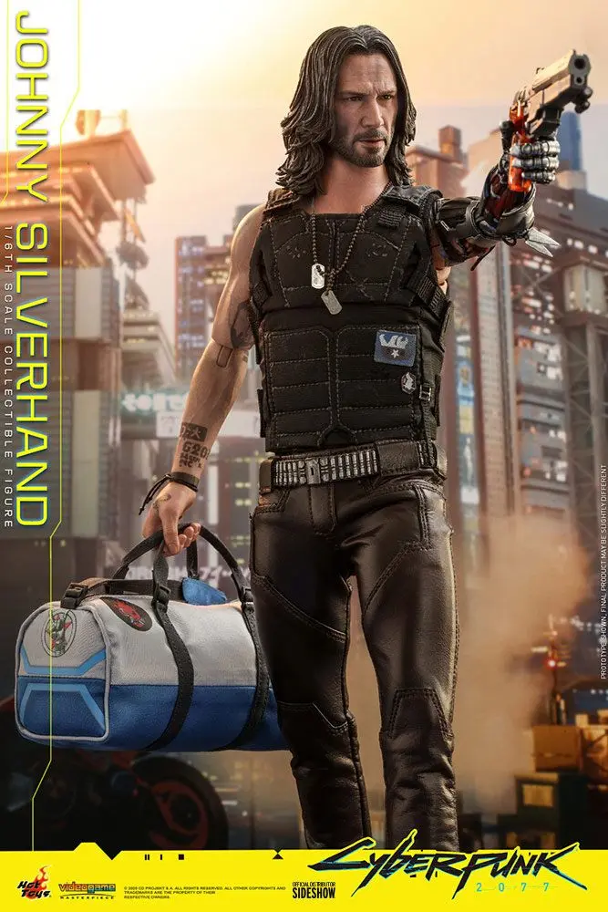 Cyberpunk 2077 Video Game Masterpiece Actionfigur 1/6 Johnny Silverhand 31 cm termékfotó