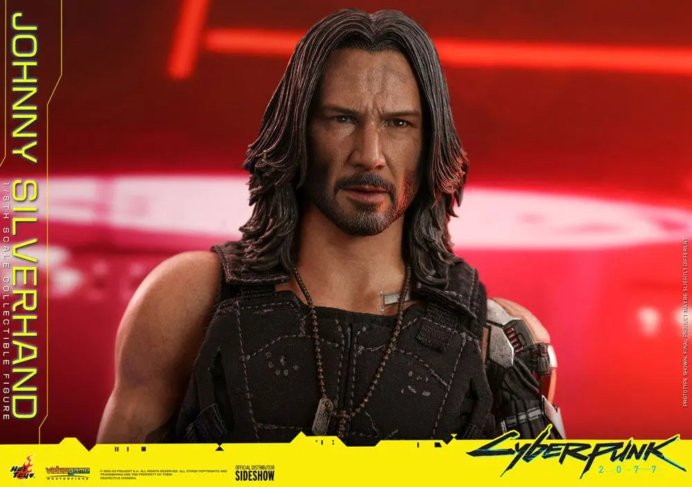 Cyberpunk 2077 Video Game Masterpiece Actionfigur 1/6 Johnny Silverhand 31 cm termékfotó