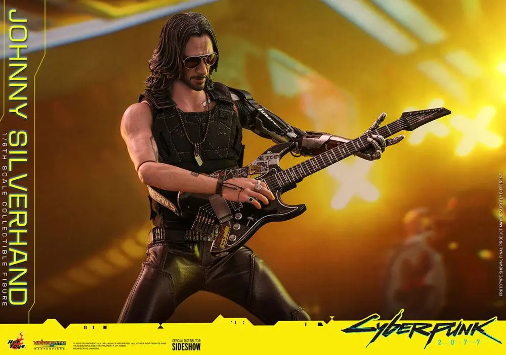 Cyberpunk 2077 Video Game Masterpiece Actionfigur 1/6 Johnny Silverhand 31 cm termékfotó