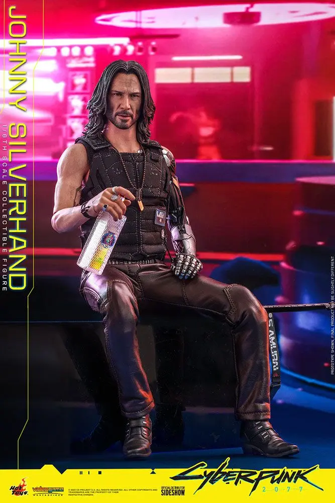 Cyberpunk 2077 Video Game Masterpiece Actionfigur 1/6 Johnny Silverhand 31 cm termékfotó