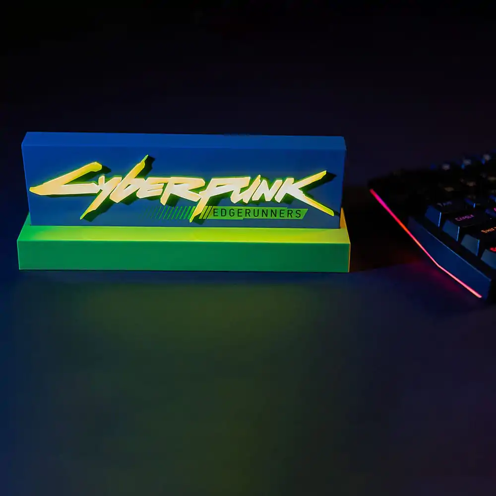 Cyberpunk Edgerunner LED-Leuchte Logo 22 cm termékfotó