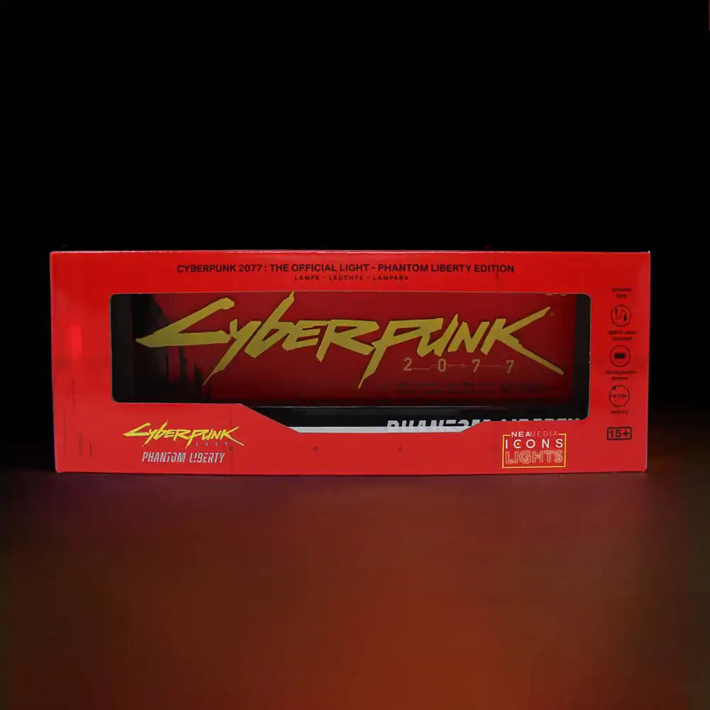 Cyberpunk Edgerunner LED-Leuchte Phantom Edition 22 cm termékfotó