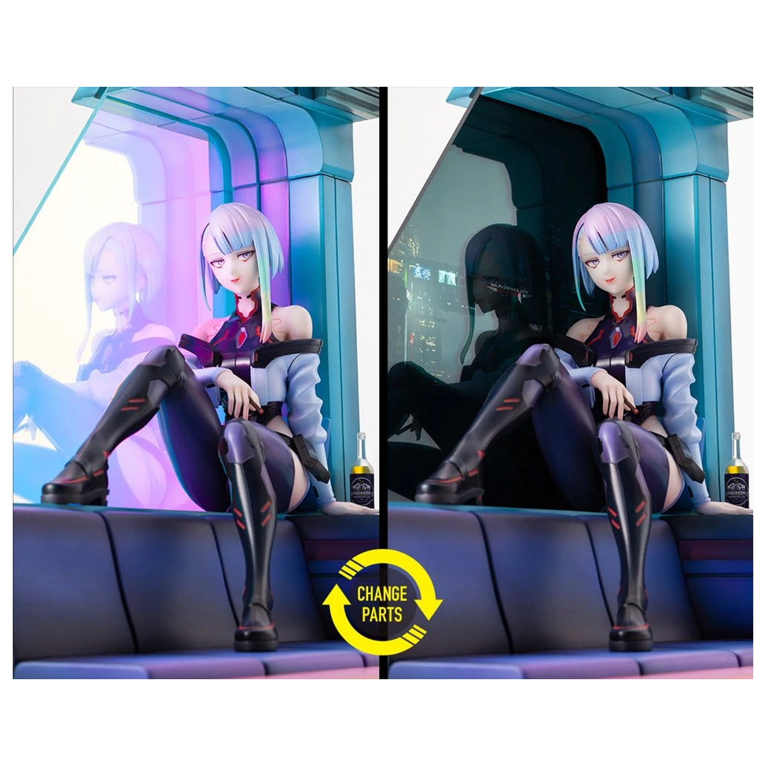 Cyberpunk: Edgerunners PVC Figur 1/7 Lucy 28 cm Produktfoto