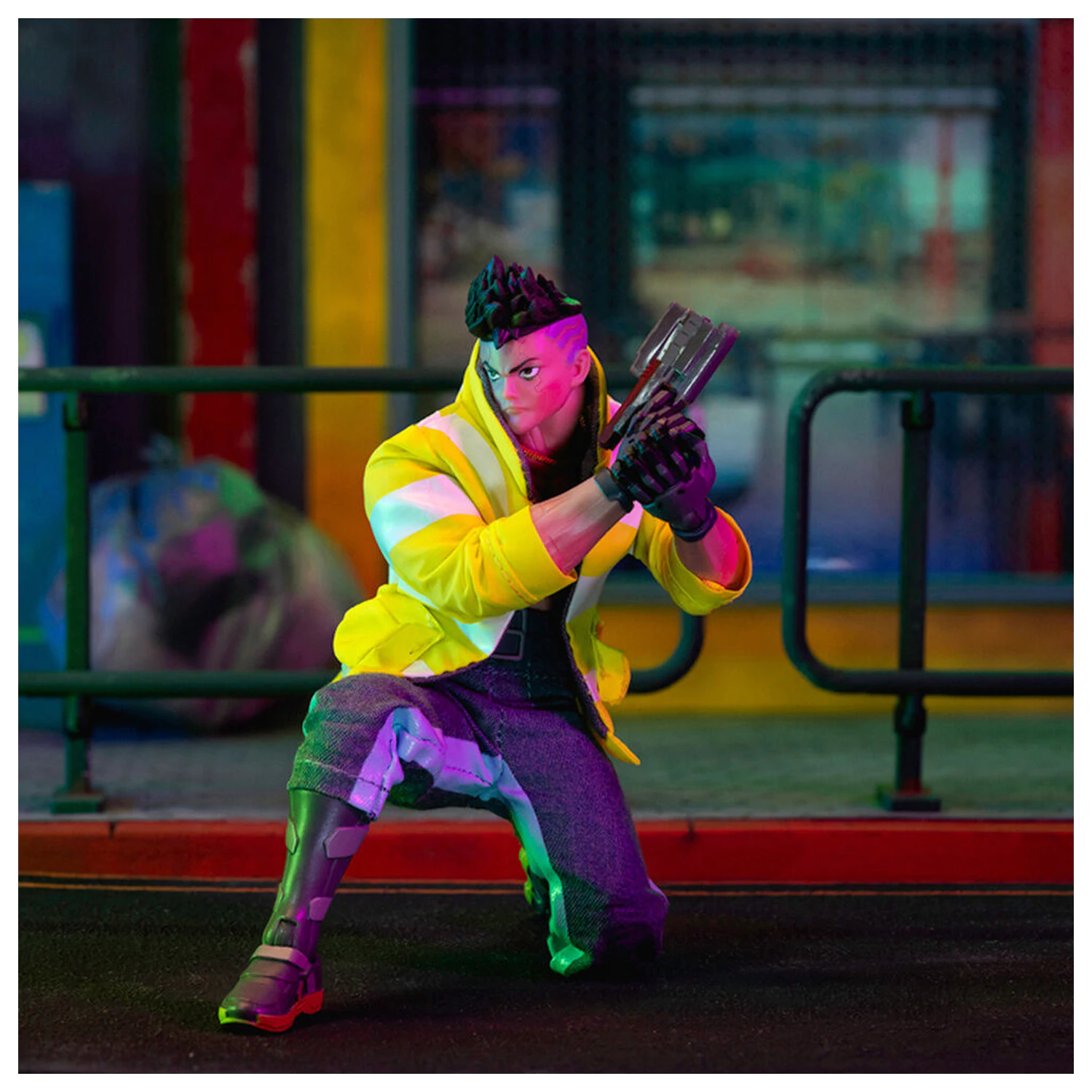 Cyberpunk Edgerunners David Figur 15cm Produktfoto