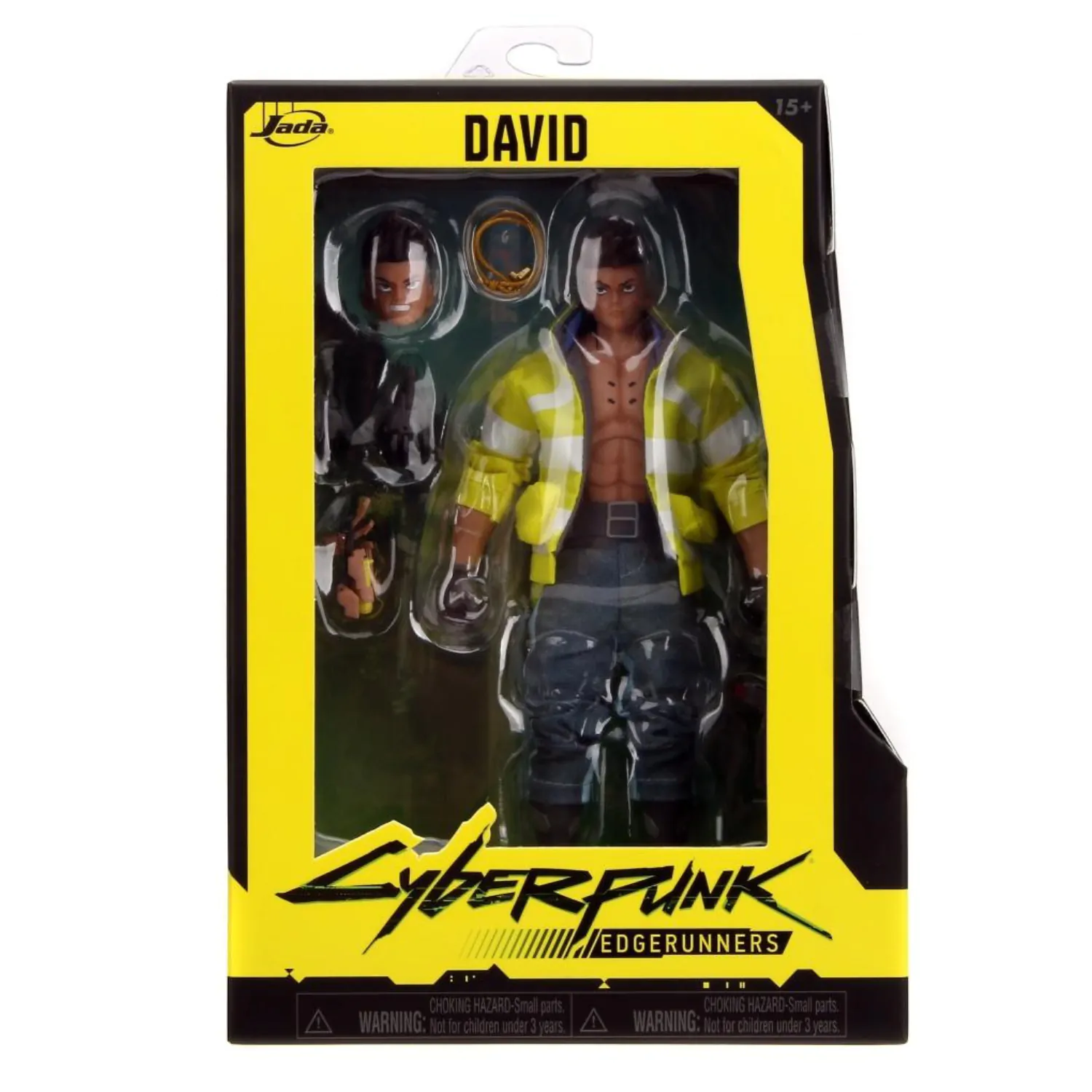 Cyberpunk: Edgerunners Diecast Minifigur David 15 cm Produktfoto